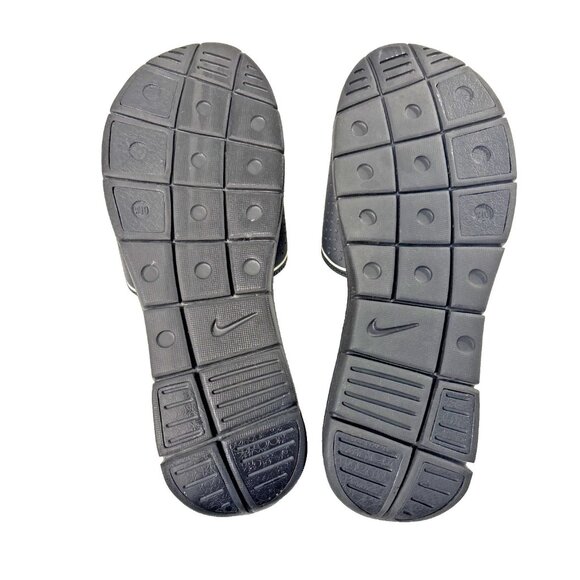 Nike Comfort Footbed Black Slides Sandals Adjustable Strap Women’s Size 10 - Picture 15 of 15